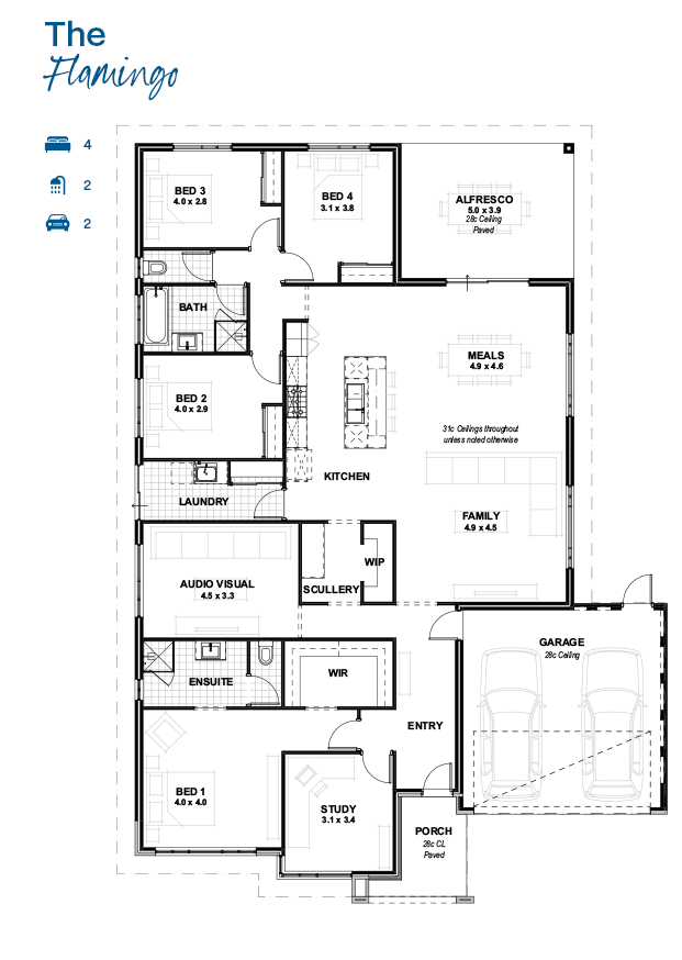 The Flamingo_Lifestyle-range-floorplans