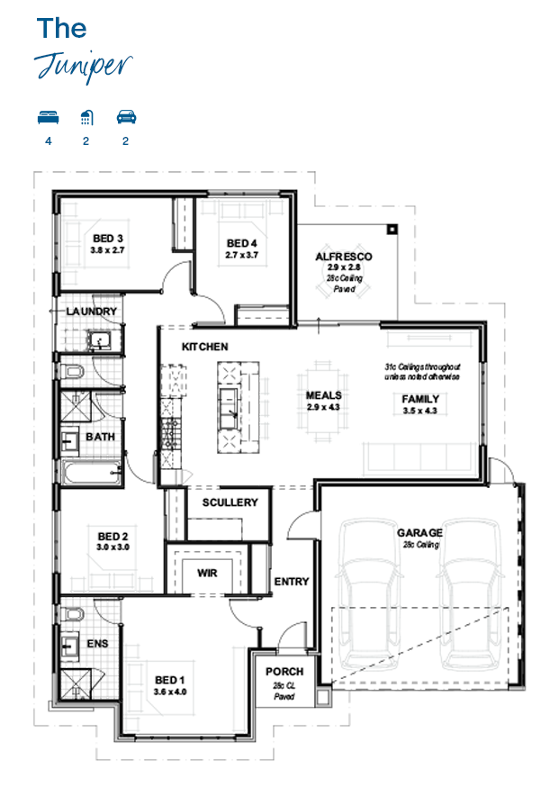 The Juniper_Lifestyle-range-floorplans