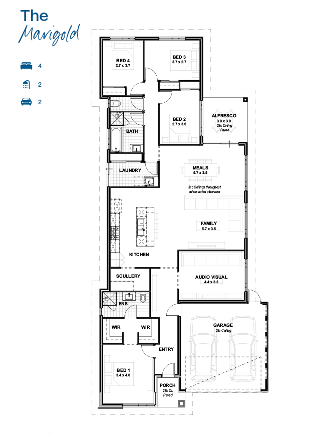 The Marigold_Lifestyle-range-floorplans